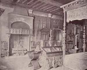 Paris: Room of Francis I, Musee Cluny (s/h foto) af French Photographer