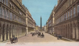 Paris, Rue Castiglione af French Photographer