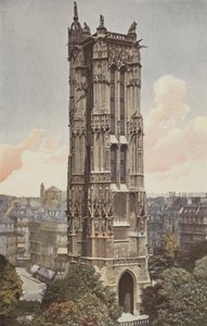 Paris, Saint Jacques Tower af French Photographer