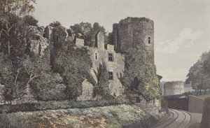 Perigueux, Chateau-Barrière og Tour de Vesone, Udsigt taget fra lO af French Photographer