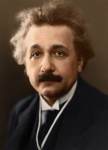 Portræt af Albert Einstein ca. 1922 (foto) af French Photographer
