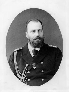 Portræt af Alexis Alexandrovitch Romanov, storhertug af Rusland