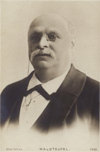 Portræt af Emile Waldteufel af French Photographer