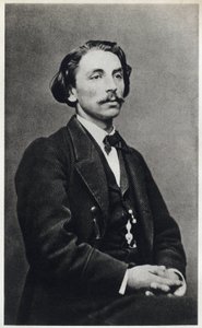 Portræt af Etienne Mallarme dit Stephane Mallarme (1842-1898) i 1862, fransk digter. Fotografering af French Photographer