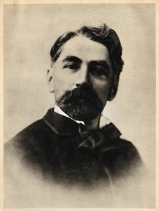 Portræt af Etienne Mallarme i 1869, kendt som Stephane Mallarme af French Photographer