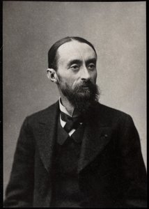 Portræt af Fernand Cormon (1845-1924), fransk maler. af French Photographer