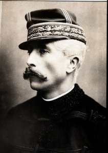 Portræt af Gaston, Marquis de Galliffet (1830-1909), fransk general og politiker. af French Photographer