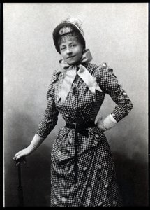 Portræt af Gyp (1849-1932), fransk forfatter. af French Photographer