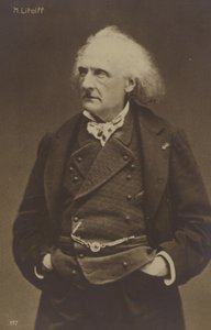 Portræt af Henry Litolff af French Photographer