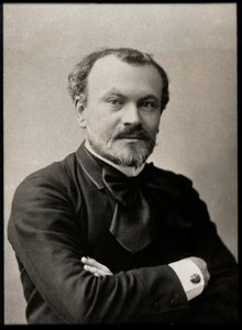 Portræt af Jules Lemaitre (1853-1914), fransk kritiker og dramatiker. af French Photographer