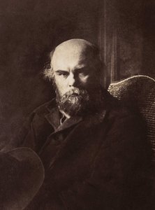 Portræt af Paul Verlaine (1844-1896), fransk digter. af French Photographer