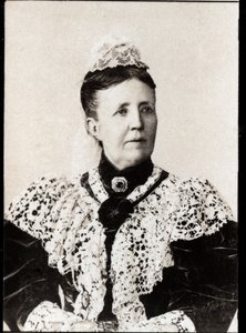 Portræt af Sophia af Nassau (1836-1913), dronning af Sverige og Norge. af French Photographer
