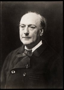 Portræt af Theodore de Banville (1823-1891), fransk digter. af French Photographer