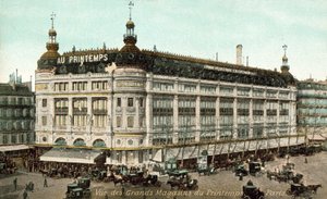 Printemps stormagasin, Paris (farvet foto) af French Photographer