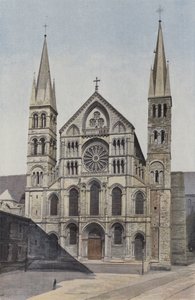 Reims, Saint-Remi Kirke, Facade O af French Photographer