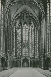 Relikvieskrin i Sainte-Chapelle, Relikvieskrin i St. Kapellet (fotogravering) af French Photographer