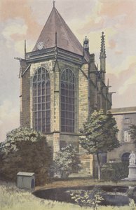Riom, Sainte-Chapelle, Ensemble N E af French Photographer