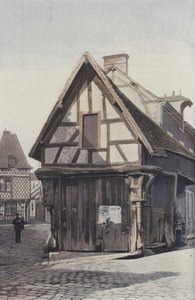Romorantin, hus kaldet Porte St-Lambia af French Photographer