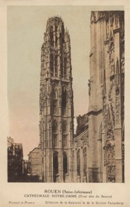 Rouen, Notre Dame katedralen af French Photographer