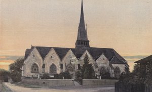 Saint-Andre, Kirke, Facade S af French Photographer