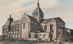 Saint-Benoit-sur-Loire, Abbey Church, Ensemble S af French Photographer