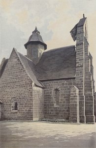 Saint-Cyr-la-Roche, Kirke, Ensemble N af French Photographer