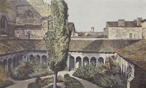 Saint-Emilion, Collegiale Kirkes Kloster, Sammen af French Photographer