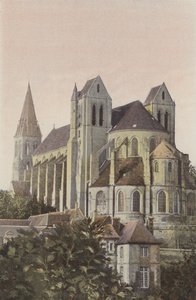 Saint-Leu-DEsserent, Kirke af French Photographer