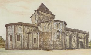 Saint-Maurice, Kirke, Set N af French Photographer