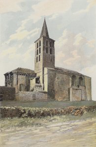 Saint-Papoul, Kirke, Ensemble N af French Photographer