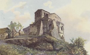 Saint-Romain-le-Puy, Kirke af French Photographer