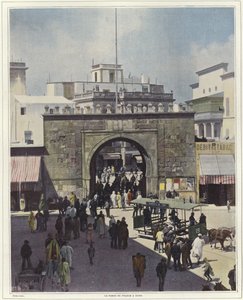 Havporten i Tunis af French Photographer