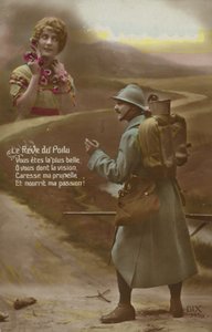 Drømmen om soldaten (tonet foto) af French Photographer