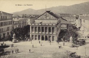 Teatret, Bone, Algeriet af French Photographer