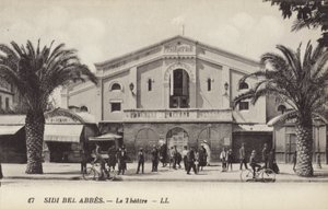 Teatret, Sidi Bel Abbes, Algeriet af French Photographer