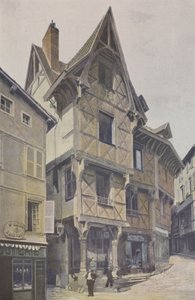Thiers, Chateau du Piroux af French Photographer