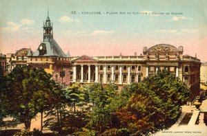 Toulouse, Capitol, Dungeon, Square af French Photographer