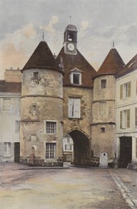 Tournan, gammelt slot (nuværende rådhus) af French Photographer