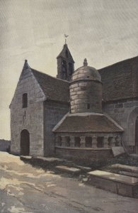 Tregastel, Kirke og ossuair af French Photographer