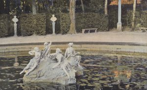 Trianon, Nymfernes Springvand af French Photographer