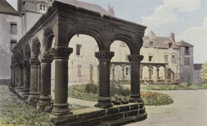 Vannes, Rester af det gamle Kloster af French Photographer