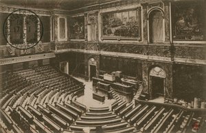 Versailles kongres. Postkort sendt i 1913. af French Photographer