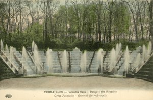 Versailles, Grand Eaux, Grove Of Rockeries af French Photographer