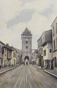 Villeneuve-sur-Lot, Porte de Pujols af French Photographer
