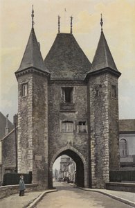 Villeneuve-sur-Yonne, Porte de Joigny af French Photographer