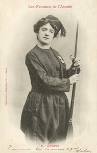 Zouave, Fremtidens Kvinde af French Photographer
