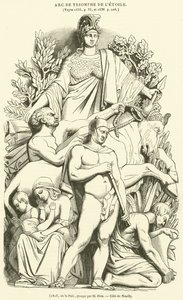 1815, eller Fred (gravering) af French School