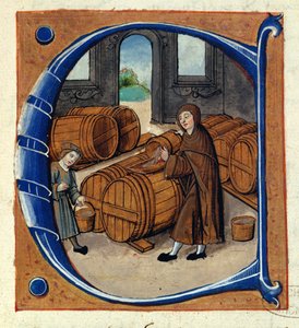 AE II/1667 Vinproduktion i middelalderen, fra 