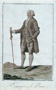 En bourgeois af Paris, 1787 af French School