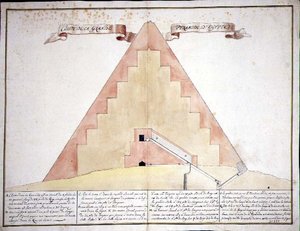Et tværsnit af pyramiderne i Egypten af French School
